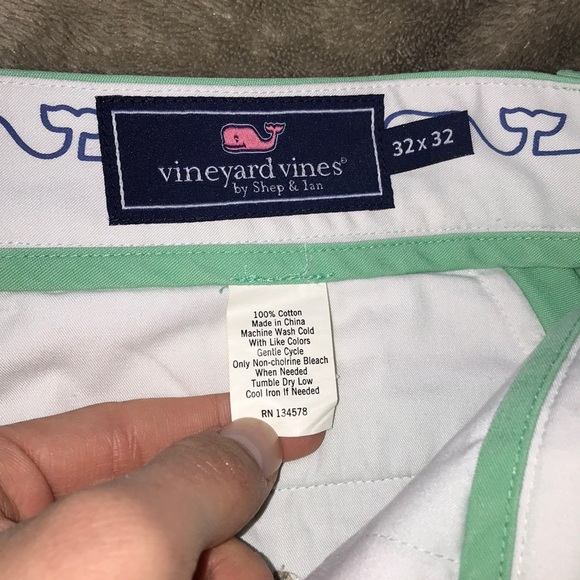 Green Vineyard Vines Breaker Pants - Picture 3 of 5